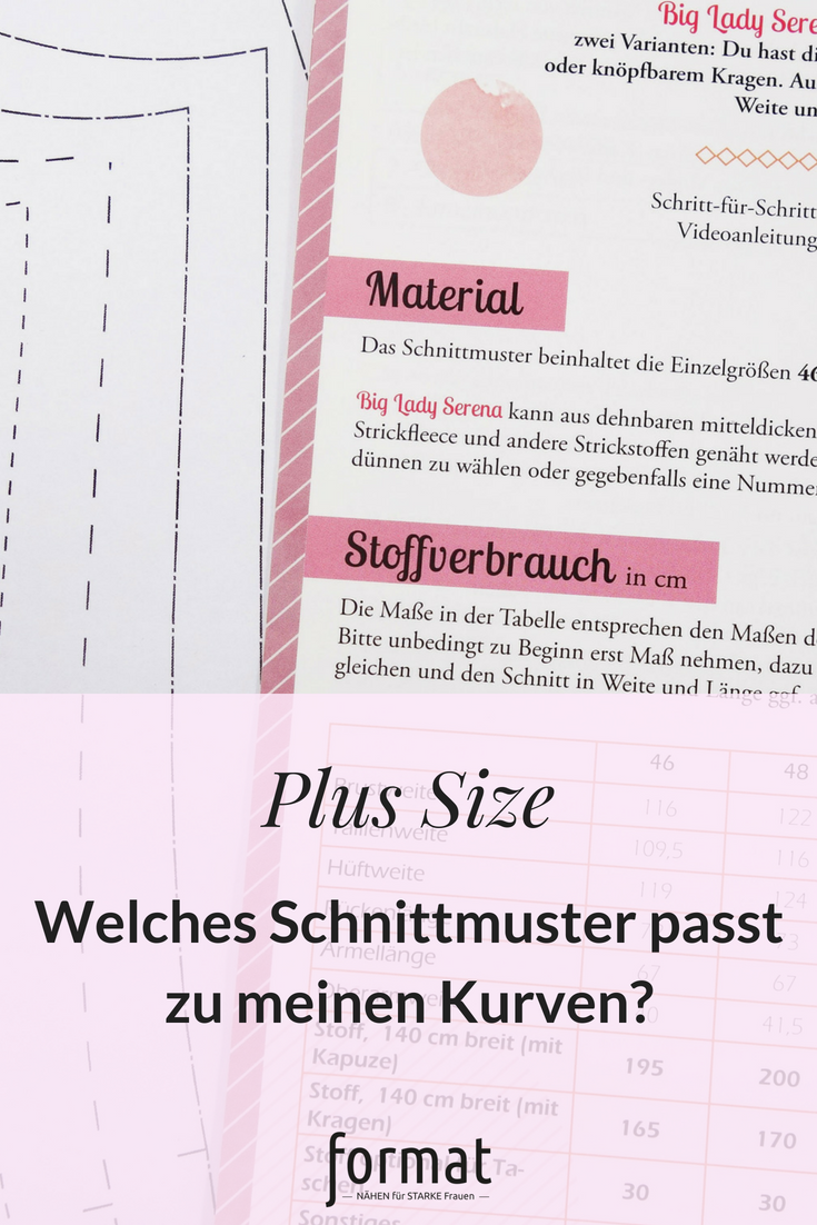 Plus Size nähen Wie wähle ich das passende Schnittmuster aus?