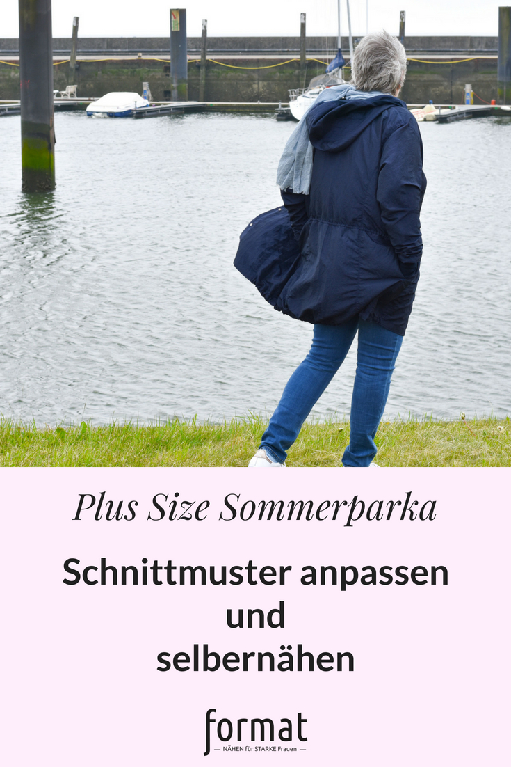 Plus Size Sommerparka - Größe selber anpassen und nähen