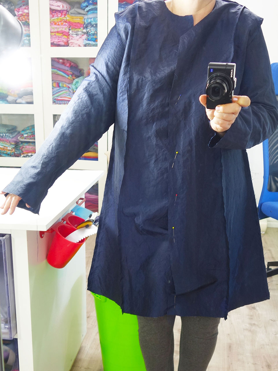 Heften - Anprobieren - Abstecken