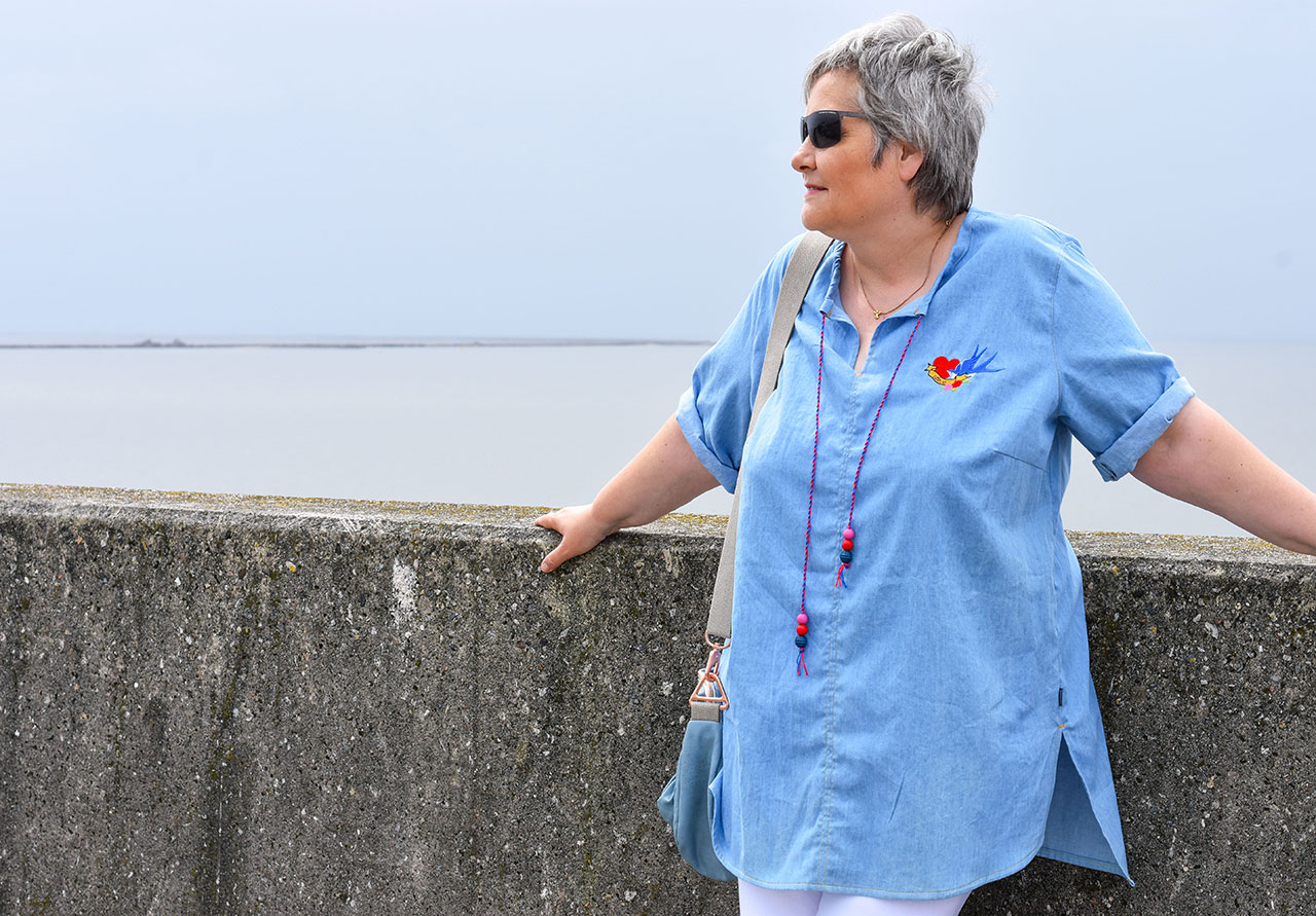 Tunikabluse mit Tunneldurchzug: Lady Cassidy