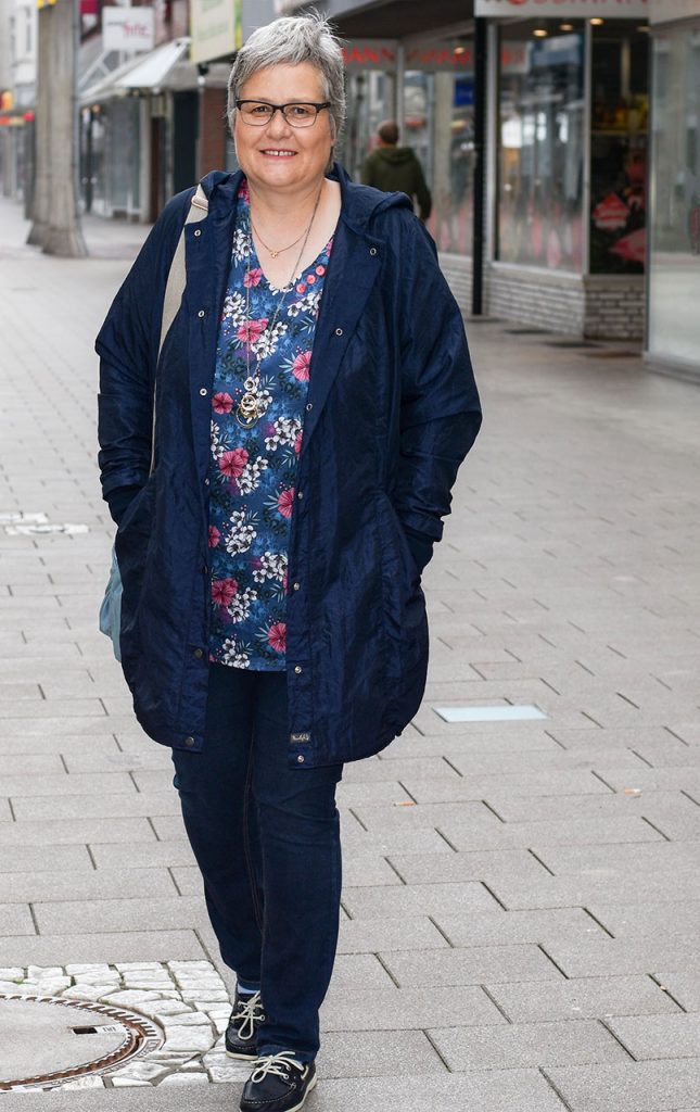 Sommerparka nähen für große Größen