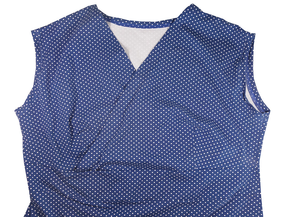 Tipps zum Nähen eines Wickeloberteils