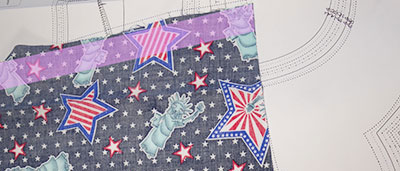 Hosenbund großzügig zuschneiden