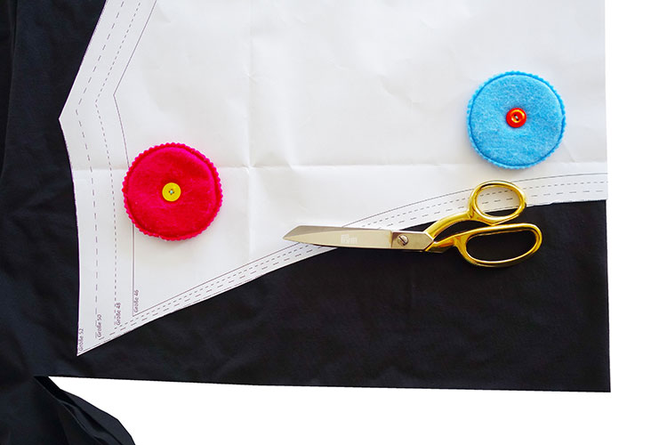 Indira mit geradem Saum zuschneiden