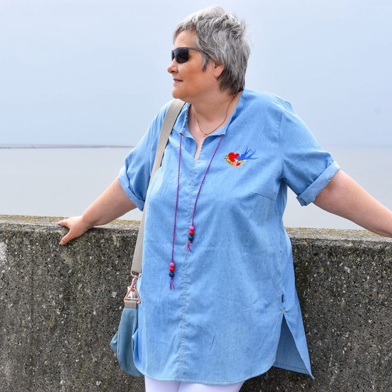 Blusen Schnittmuster unkompliziert abwandeln