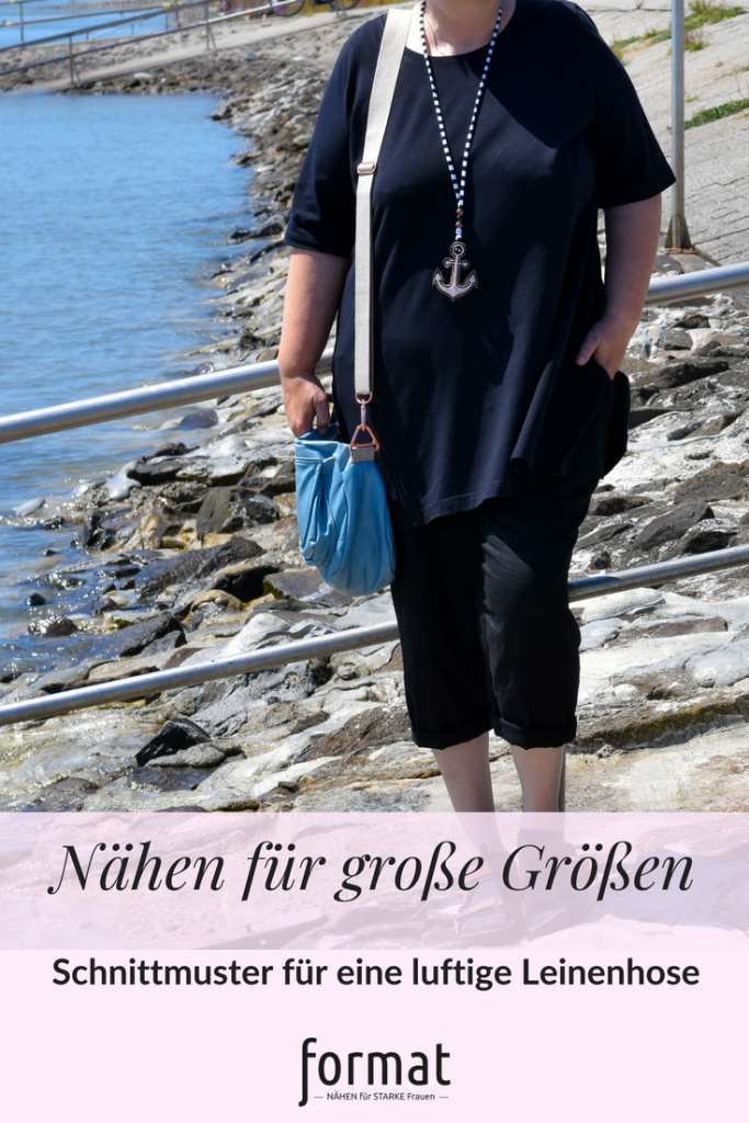 Plus Size Mode: einfache Sommerhosen unkompliziert nähen