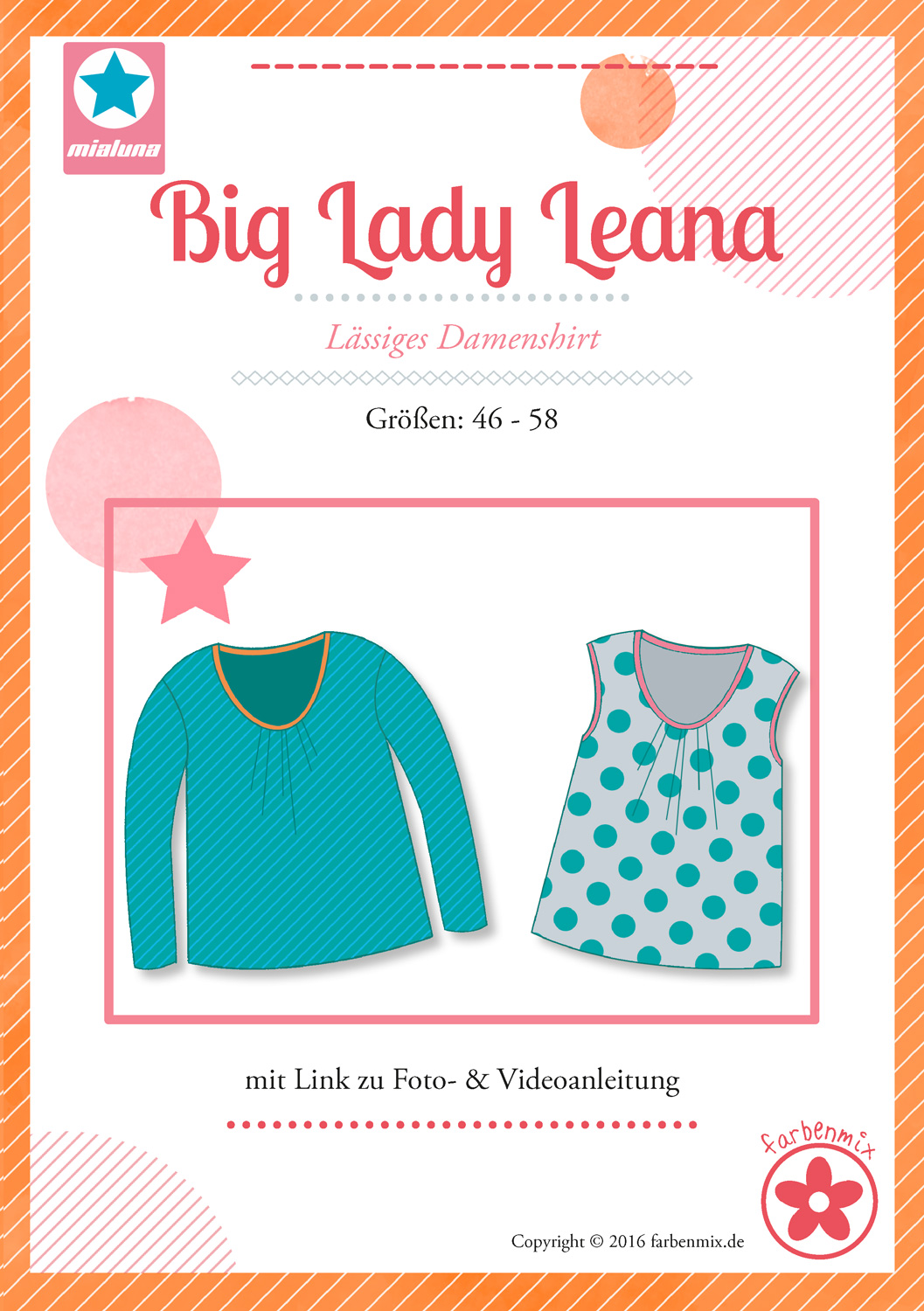 Big Lady Leana - XXL-Schnittmuster Sommertop