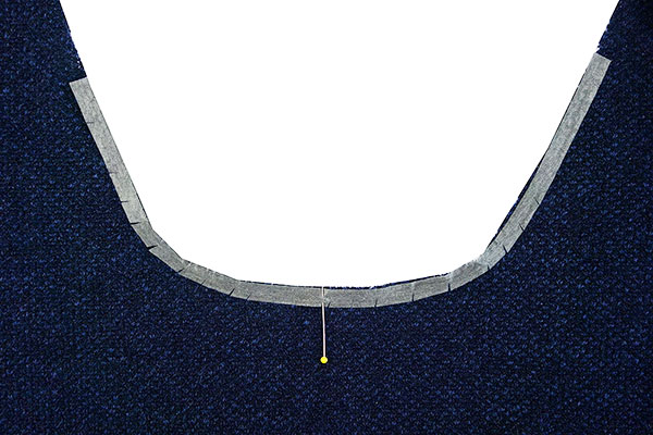 Verstärkung mit Nahtband