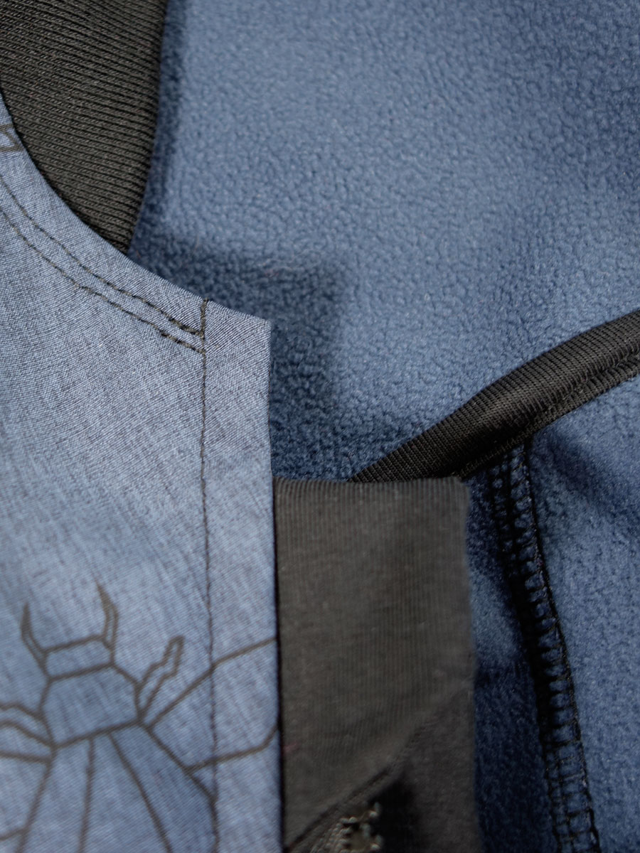 Webband als Reißverschlussblende