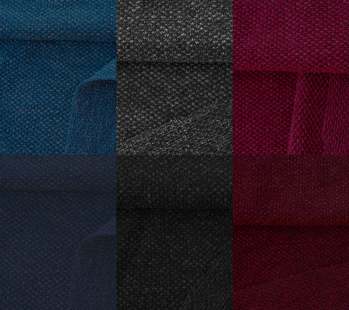 Strickstoff mit kleinen Noppen