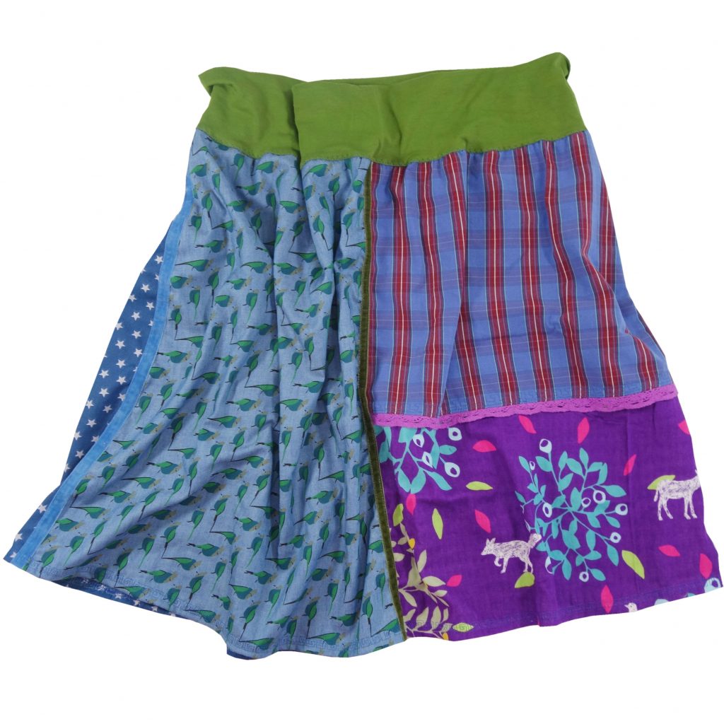 Patchworkrock einfach nähen - Plussize