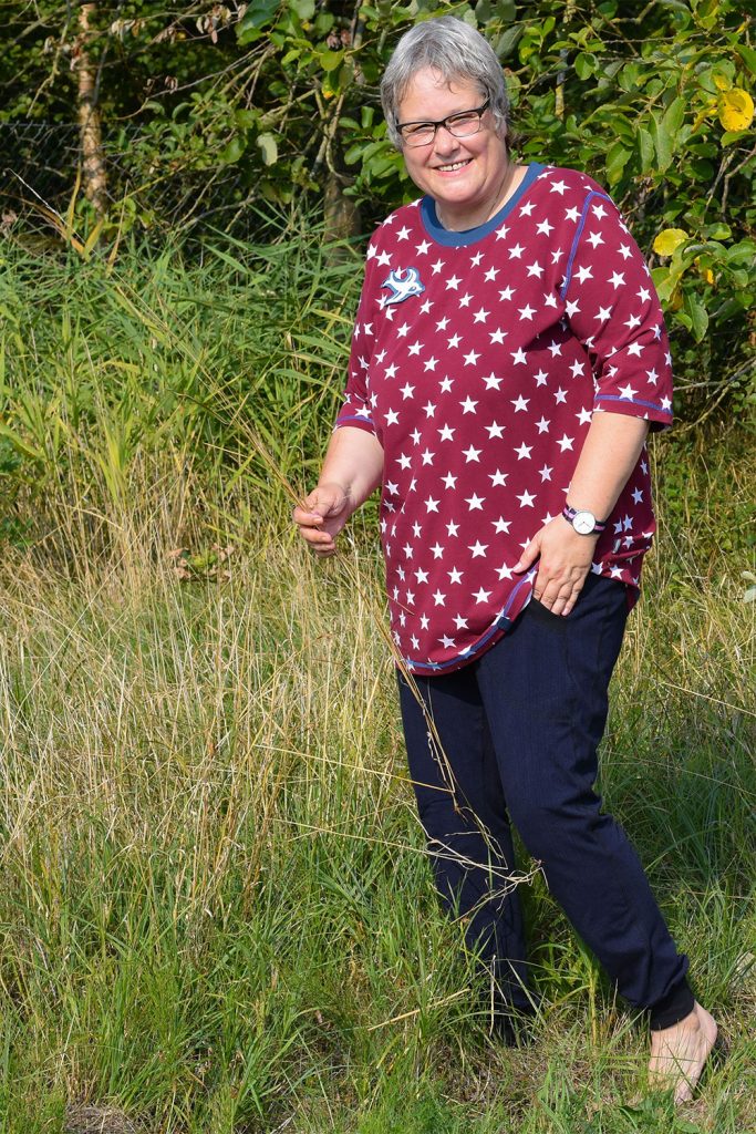 Schnittmuster Sweathose Frau Donna