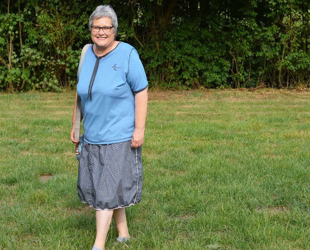 Rock-Schnittmuster für große Größen: Helma von farbenmix.de