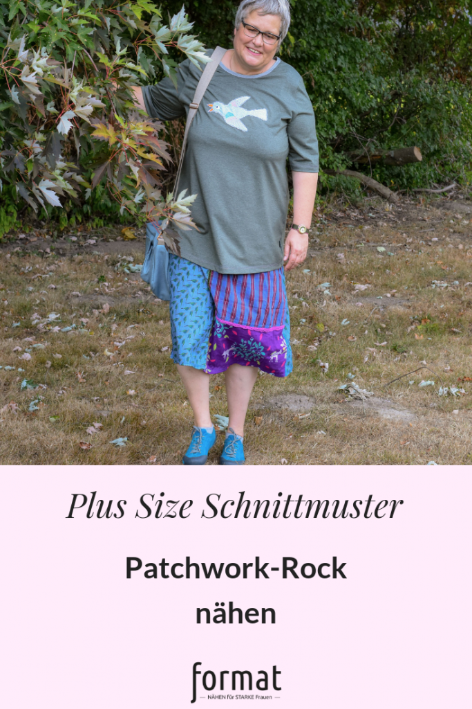 Rock für grosse Größen nähen
