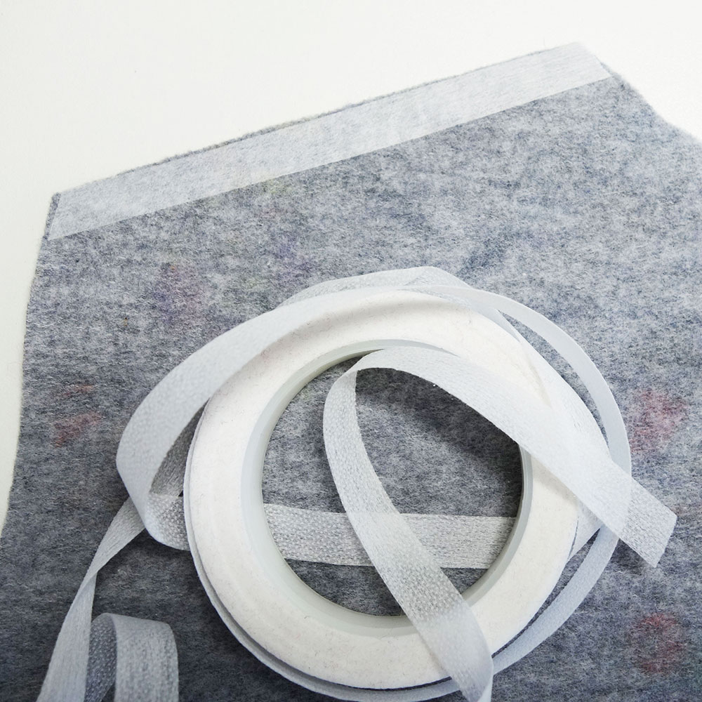 Schulternähte mit Nahtband verstärken