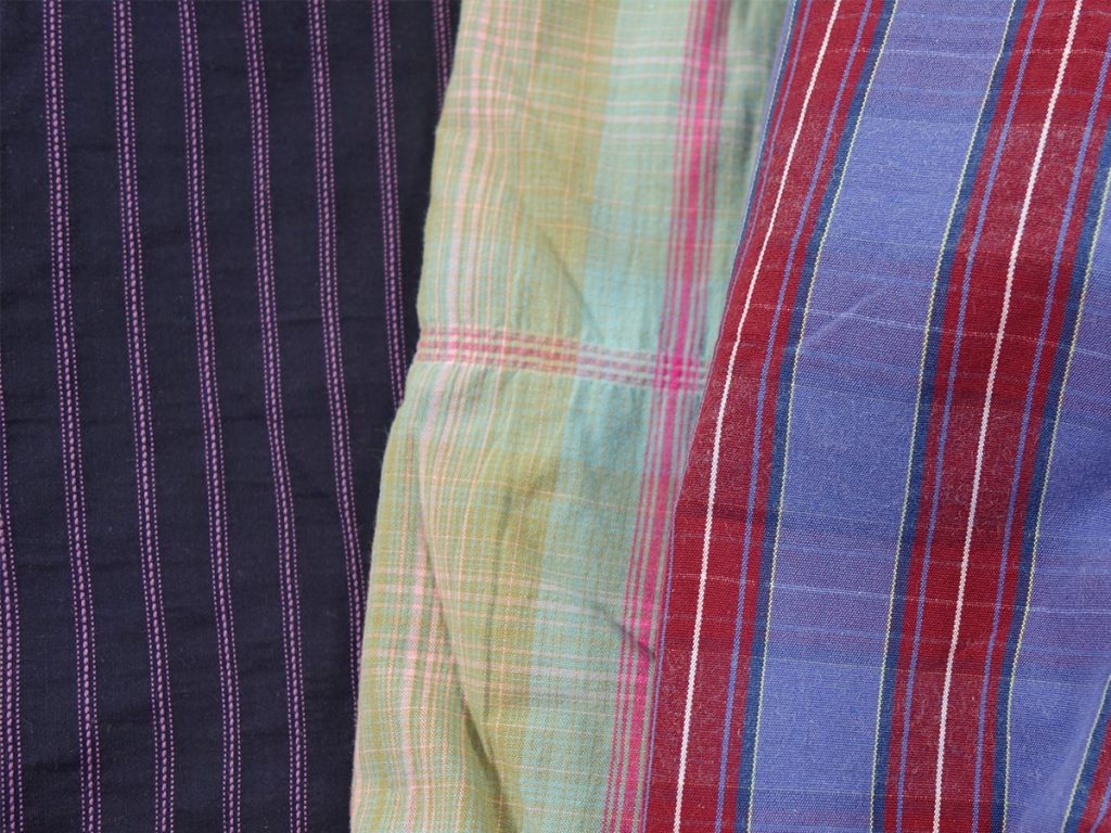 Stoffauswahl für einen Patchwork-Rock