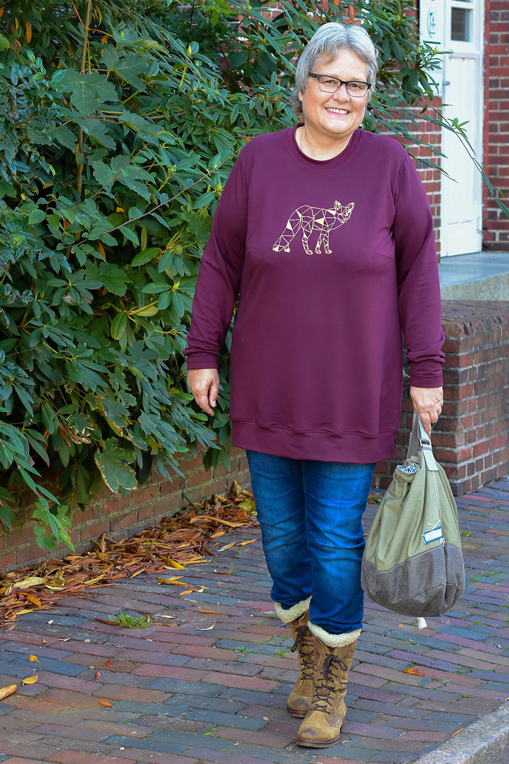 Schnittmuster Blusenshirt für große Größen