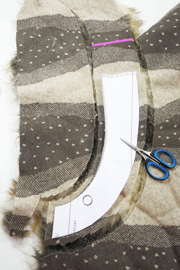 Fellstoffe zuschneiden