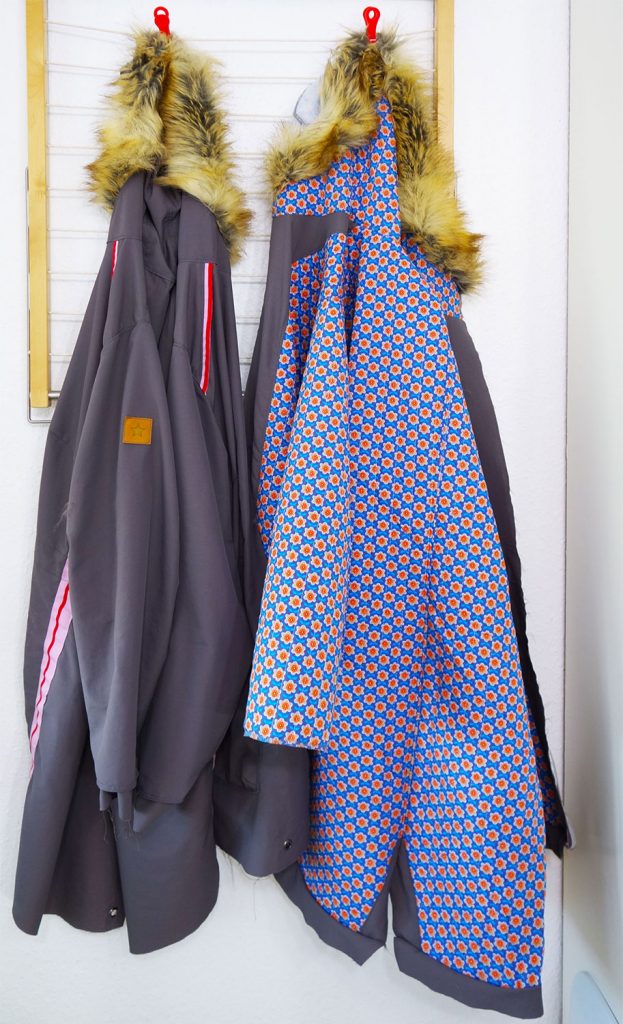 Winterparka füttern