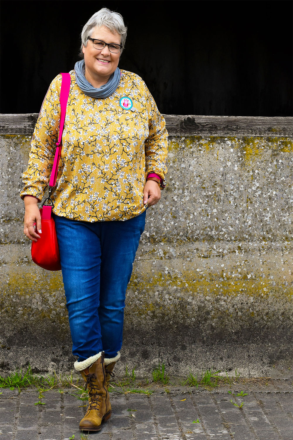 Blusenshirt aus Baumwolle-Webware nähen