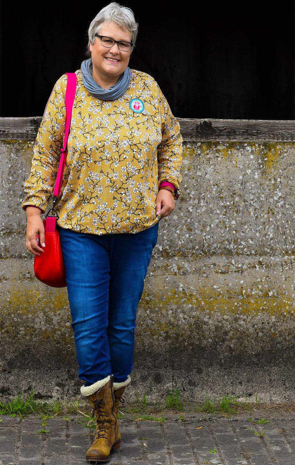 Schnittmuster Blusenshirt aus leichter Viskose