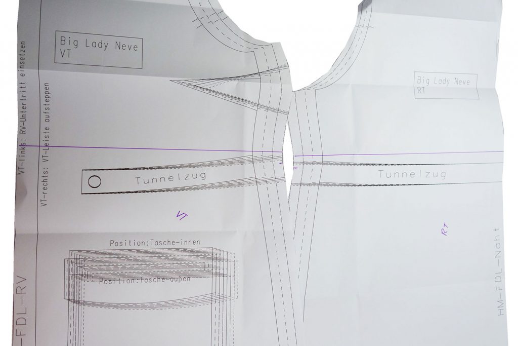 Parka verlängern oder verkürzen