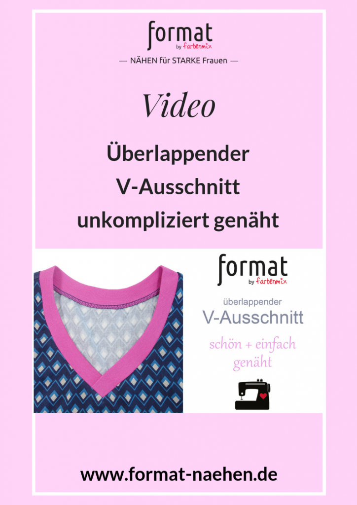 Video V-Ausschnitt unkompliziert nähen
