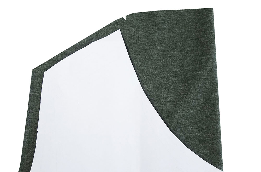 V-Ausschnitt zuschneiden