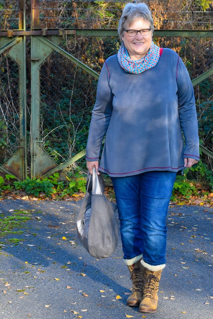 Big-Lady-Fleur - A-Linien-Schnittmuster für plus-size