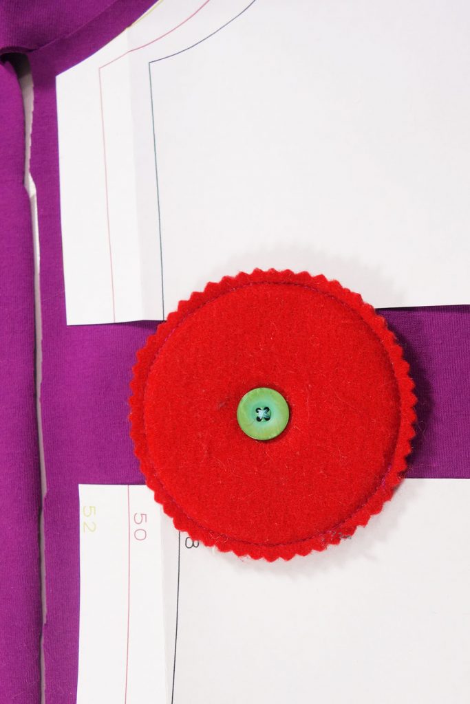 A-Linien Oberteile für große Größen anpassen