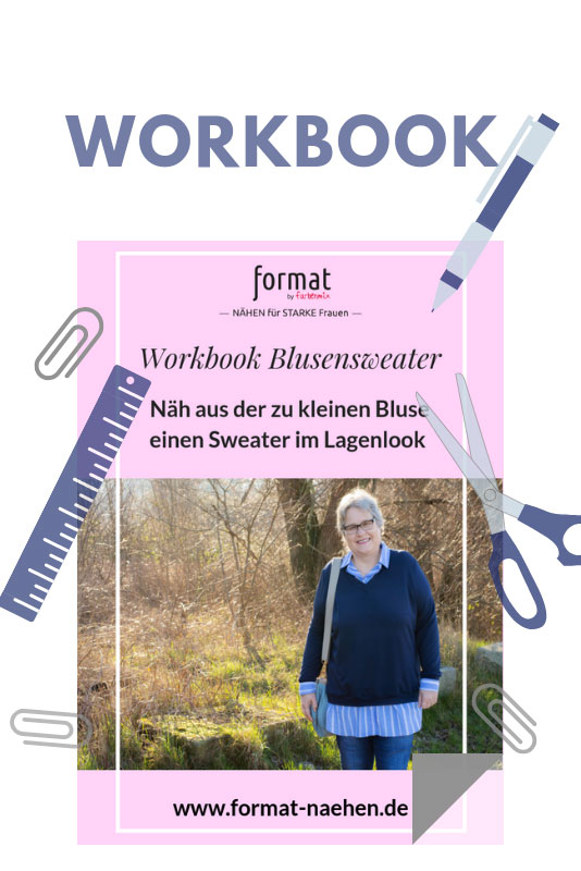 Plussize Schnittmuster Blusenshirt als Ebook