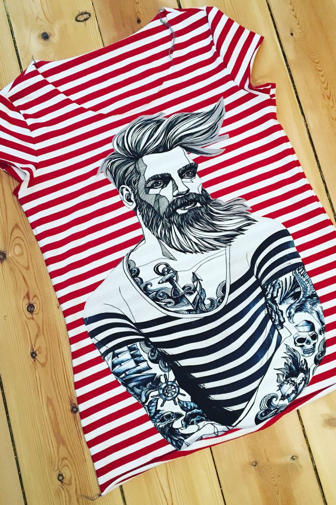 Stoff-Panel einfach applizieren, so gehts!