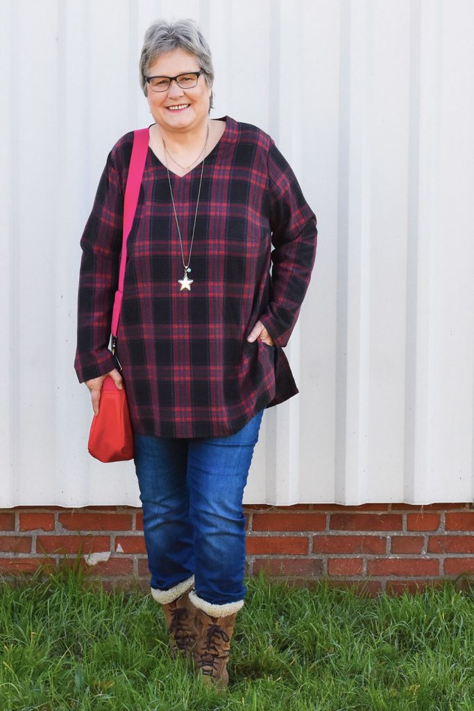 Blusenshirt Schnittmusterkonzept von Farbenmix.de