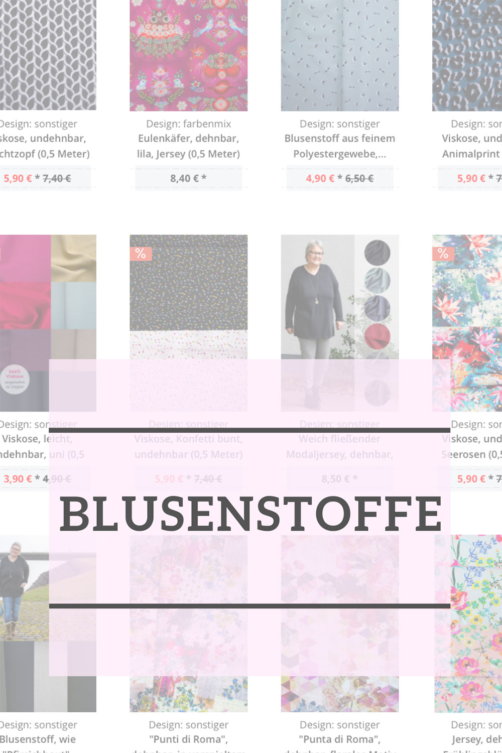 Stoffe für Blusenshirts bei Farbenmix.de