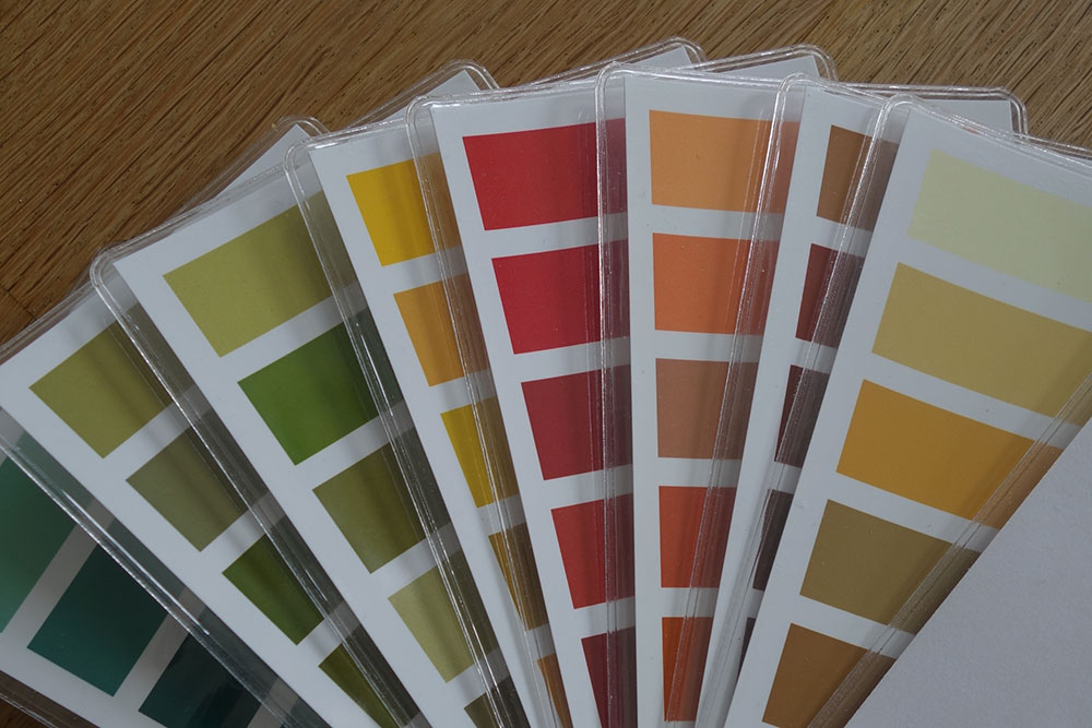 Farbkarte für den Herbsttyp - Farbberatung