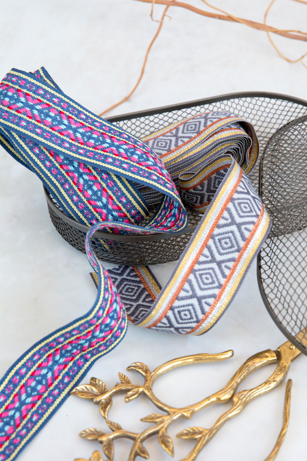 Jacquard-Band zum Verzieren