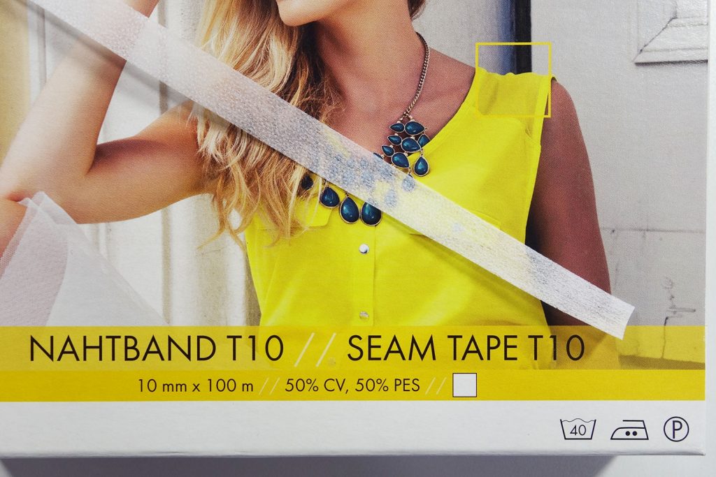 Nahtband auf der Rolle