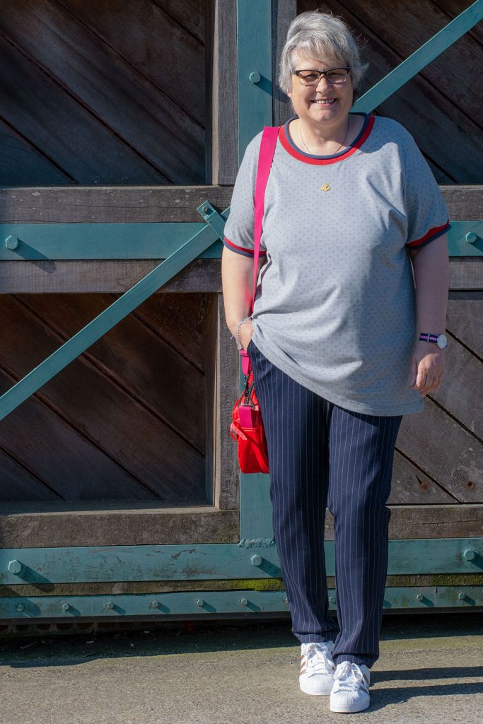 Plussize nähen: College-Style