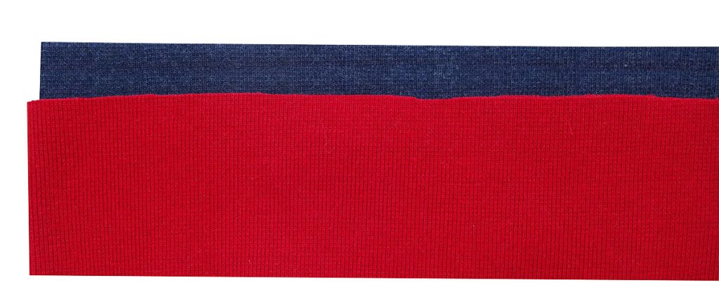 Bündchenreste nähen