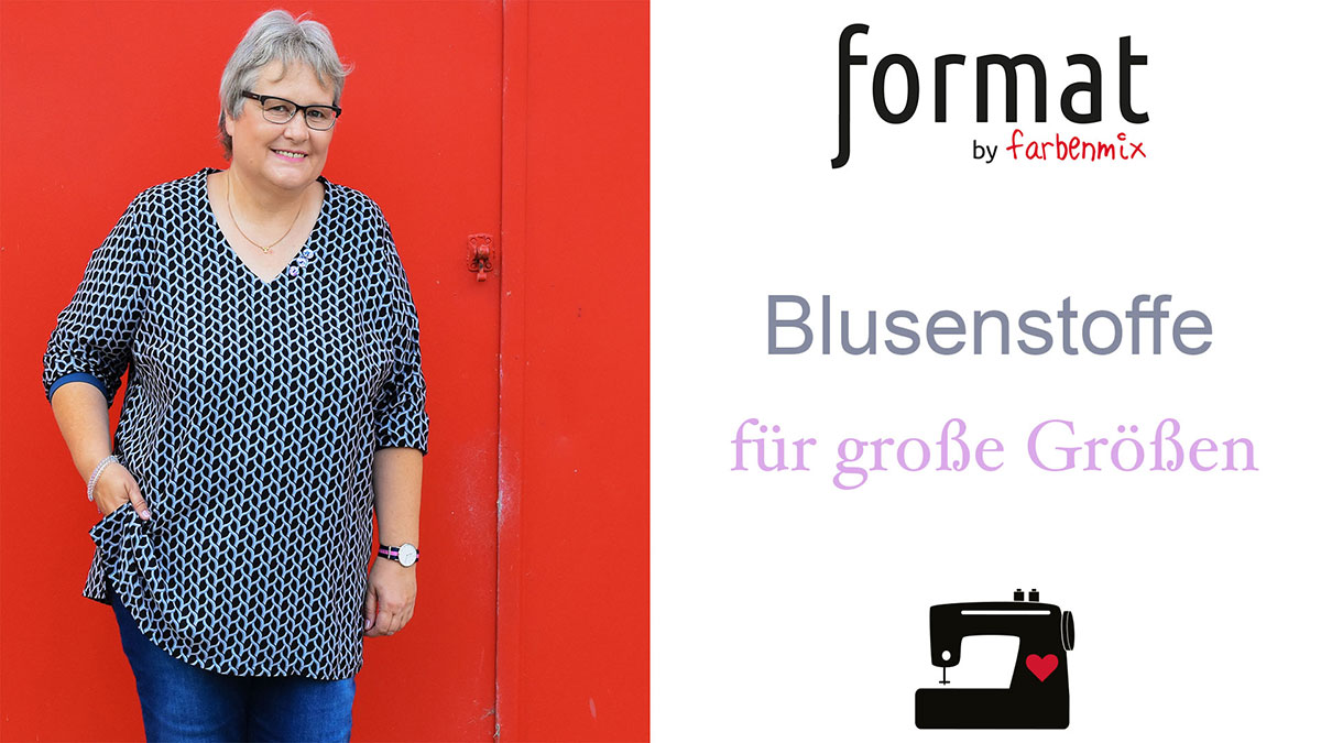 Blusenstoff-Qualitäten für große Größen