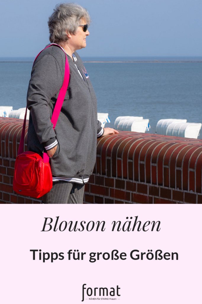 Blouson für große Größen nähen