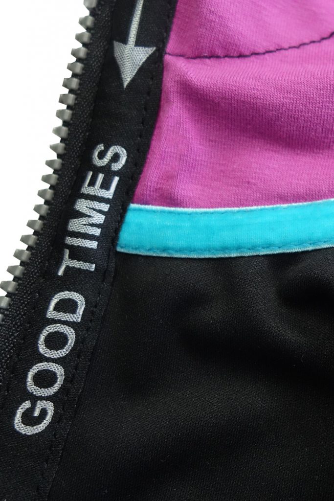 Reißverschluss mit Webband einnähen