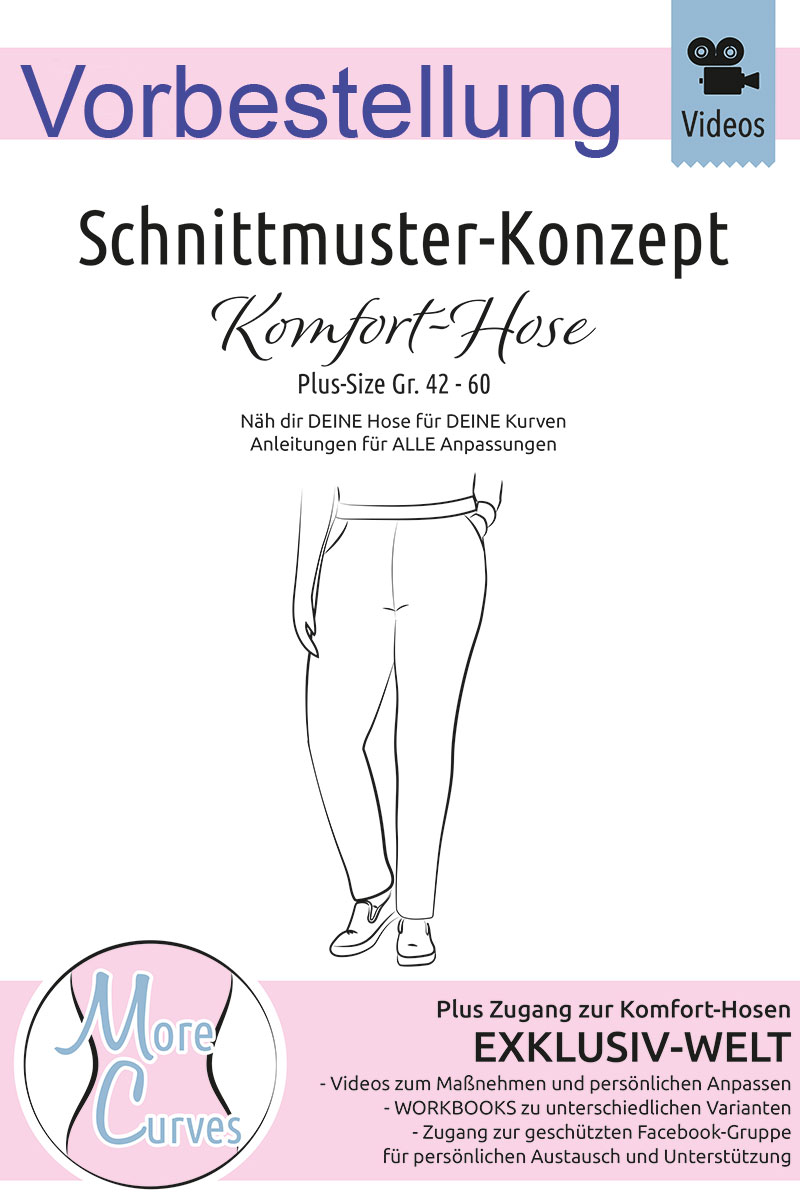 Plussize Schnittmuster Blusenshirt als Ebook