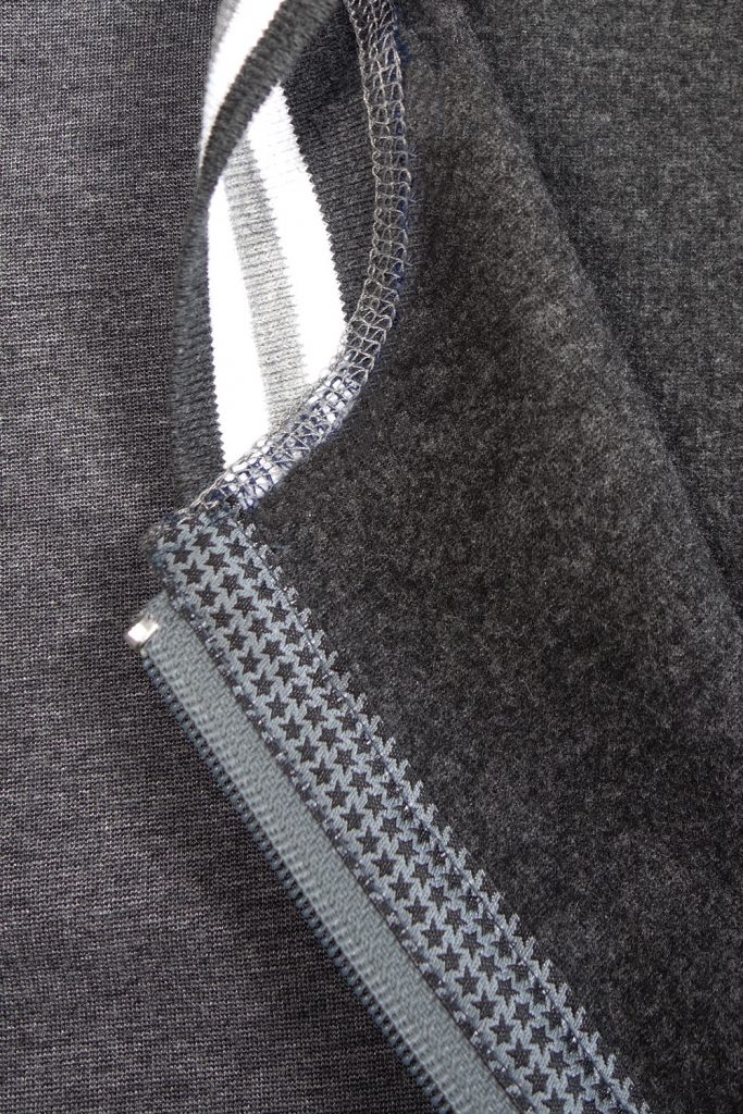 Reißverschluss einnähen