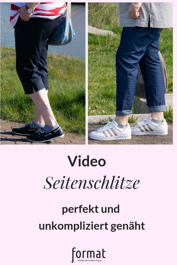 Seitenschlitze einfach nähen