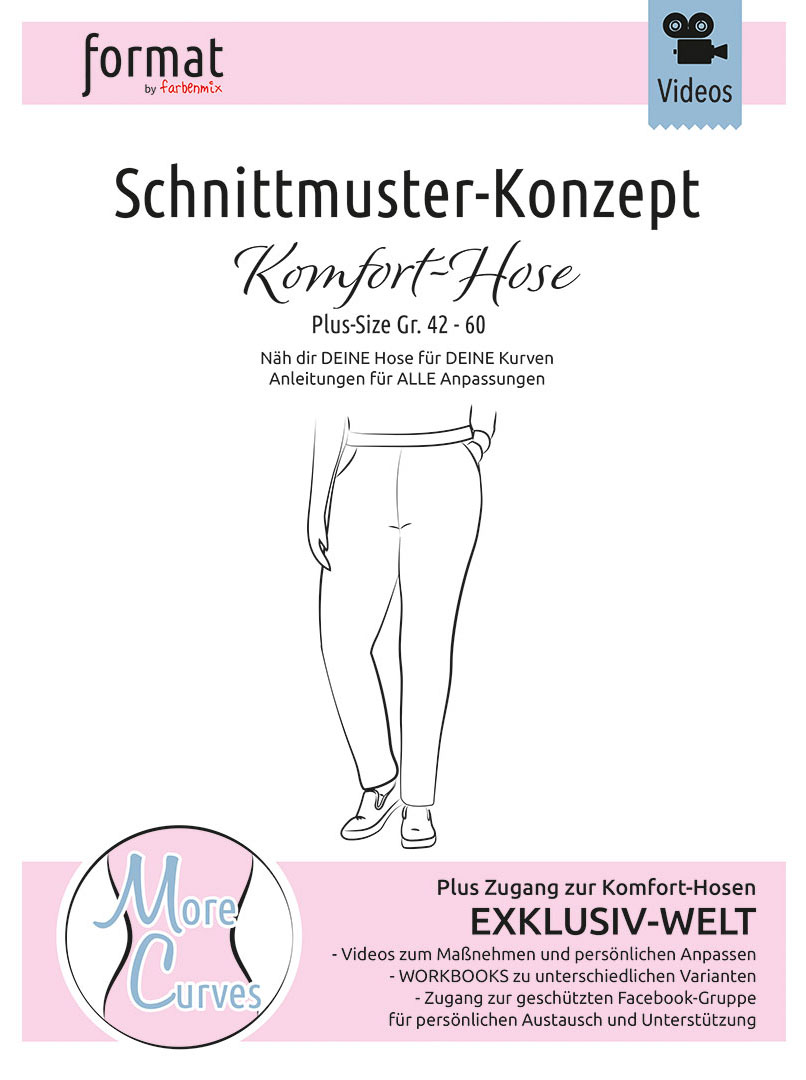 Plussize Schnittmuster Blusenshirt als Ebook