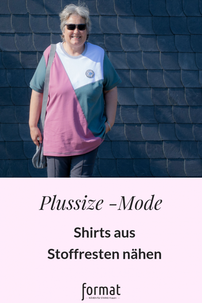 Nähen aus Stoffresten für große Größen