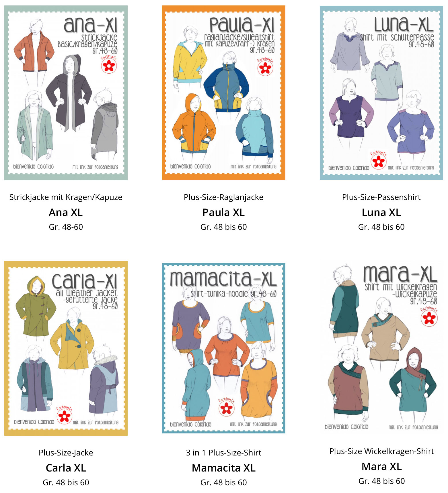 Plus Size Schnittmuster: Designerin Nelli von Bienvenido Colorido