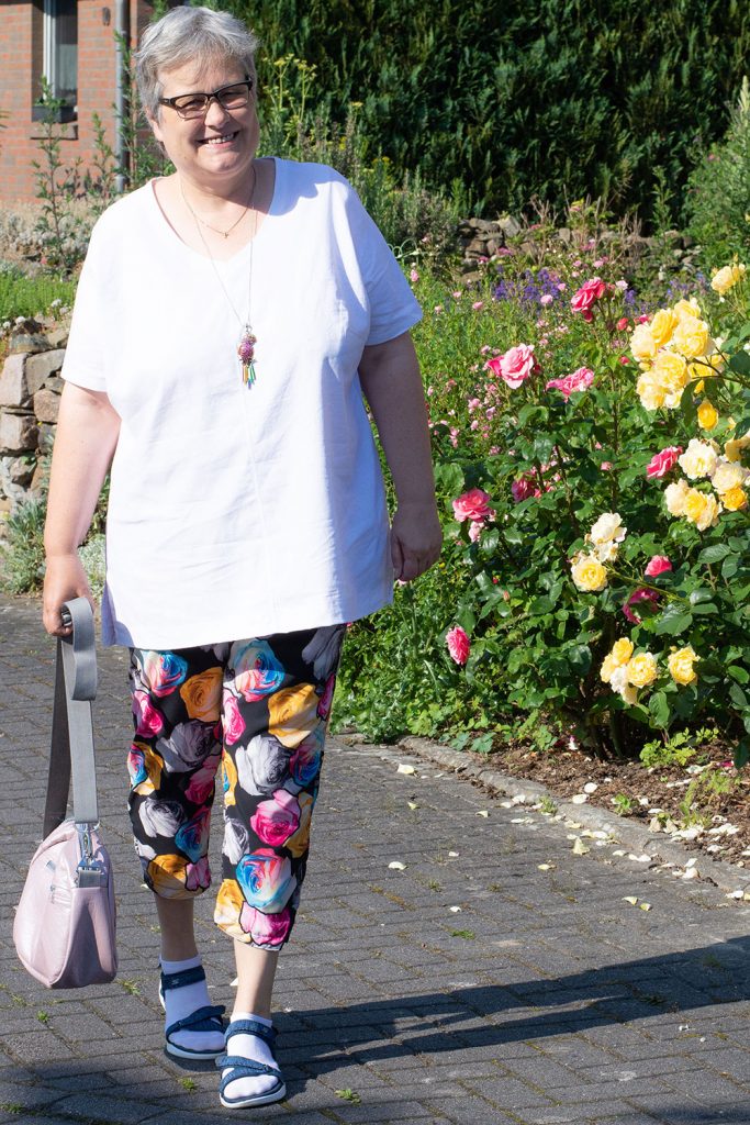 Sommerbluse aus leichtem Leinen selber nähen