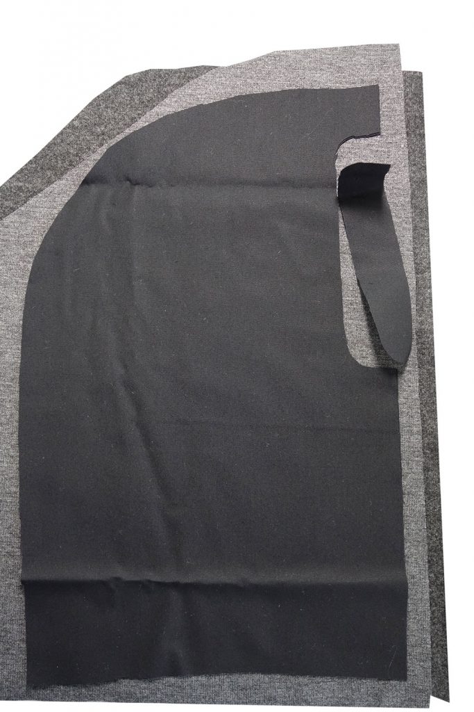 Eingriffstaschen zuschneiden